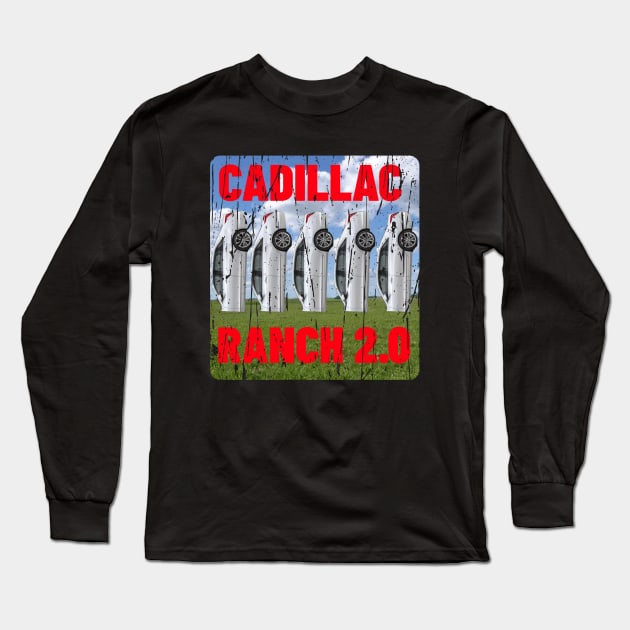 CADILLAC RANCH 2.0 Long Sleeve T-Shirt by Cult Classics